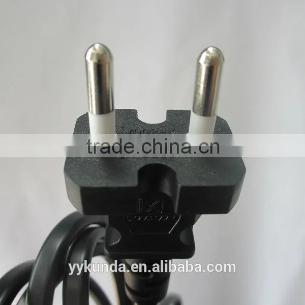 KC Approval 2 Pin 250V 6A Korea Power Cord photo-5