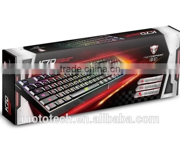 Gaming Keyboard With 7 Colors Backlight Led photo-6