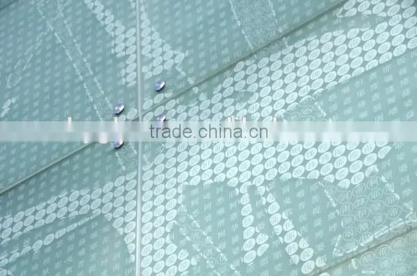 Decorative Printed Glass Tempered Architectural Glass Price m2 photo-2