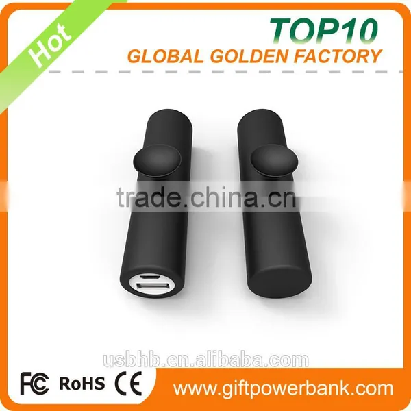 Unique Design Cylinder Silicon Sucker Battery Power Bank photo-2