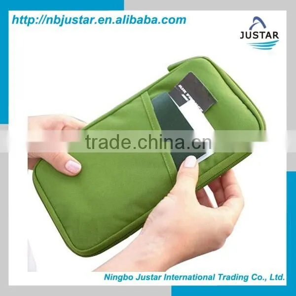 Document Holder Type Travel Wallet Multifuctional Card Ticket Passport Holder Purse photo-2