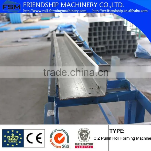 CZ Purlin Roll Forming Line Interchangeable Type photo-5