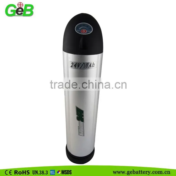 24V 10Ah Lifepo4 Battery Pack in Water Bottle Style for Electric Bike photo-2