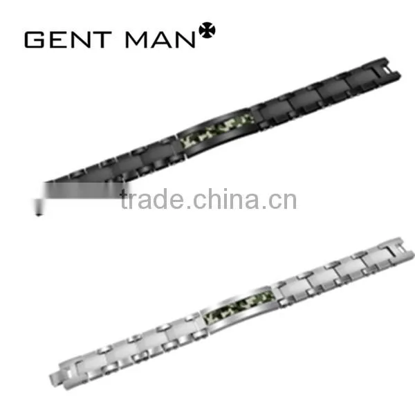 Latest Jewelry Design Camo Design Unique Stianless Steel Bracelet Watch photo-6