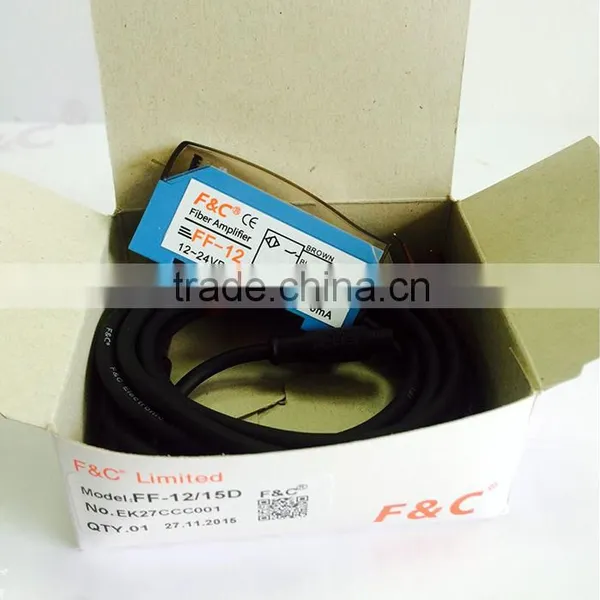 F&C FF-12 General Purpose Fiber Optic Sensor Amplifier With CE photo-2