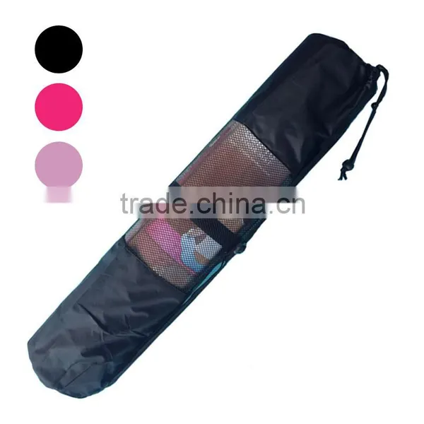 Large Yoga Mat Carry Bag for Men and Women With Adjustable Strap Drawstring Opeing Mesh Centre Easy Store Keep Clean photo-5