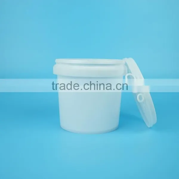 Small Plastic Barrel With Handle, Coconut Oil Packing Buckets, 1L Plastic Bucket photo-2