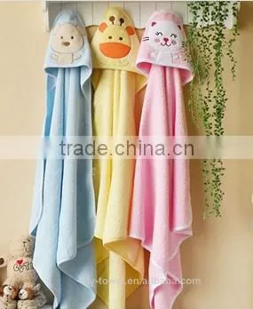 High Grade 100%cotton Baby Towel Terry Animal Pattern Baby Bath Towel photo-2