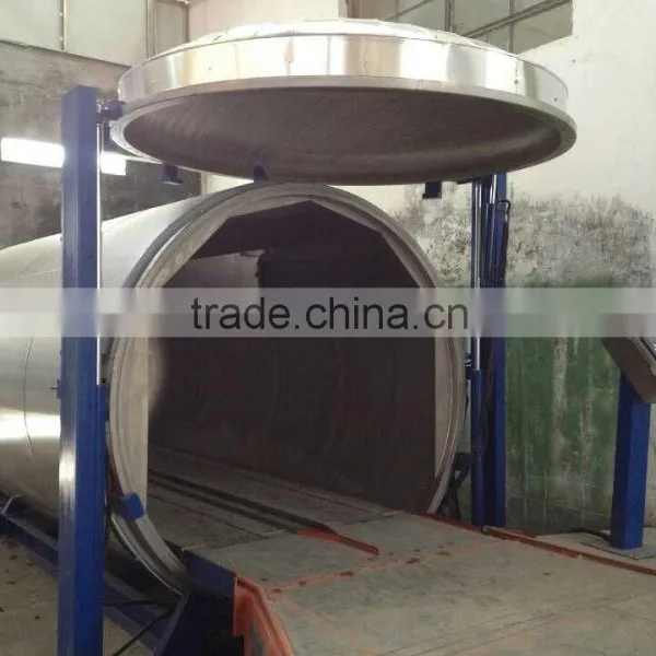 Vacuum Yarn steaming ager