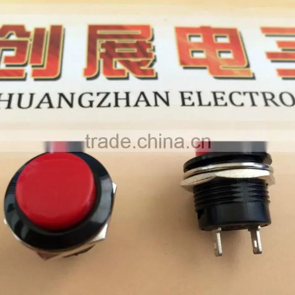 Kitchen Exhaust Cooker Hood Switch,RED Latching Dash OFF-ON Push-Button DIY Switch photo-3