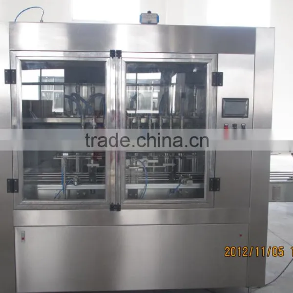 Automatic Flat Bottled Hydraulic Oil Filling Machine With Servo Motor photo-3