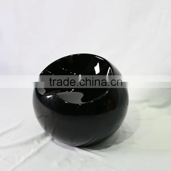 ABS Plastic or Fiberglass Outdoor Garden Finn Stone Ball Chair photo-3
