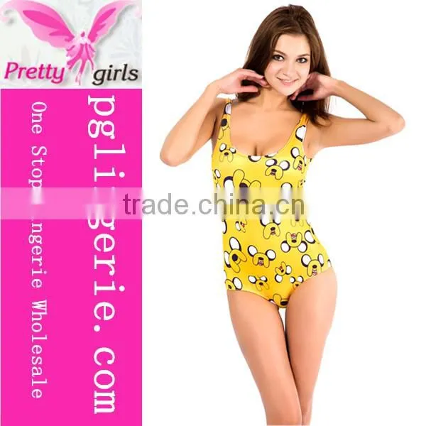 Cute Cartoon Model Bathing Suit in Online photo-2
