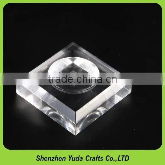 CNC Machining Acrylic Block High Precision Acrylic Parts With Milled Edges photo-2