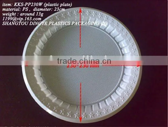 Disposable Small White Plate