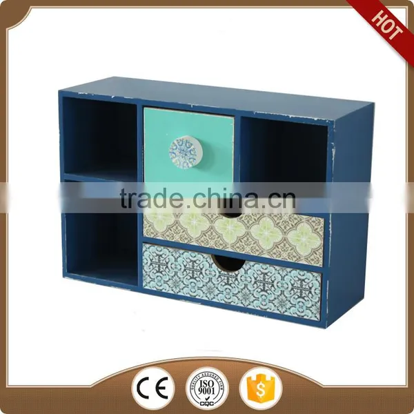 The Blue Wooden Small Treasure Chest photo-2