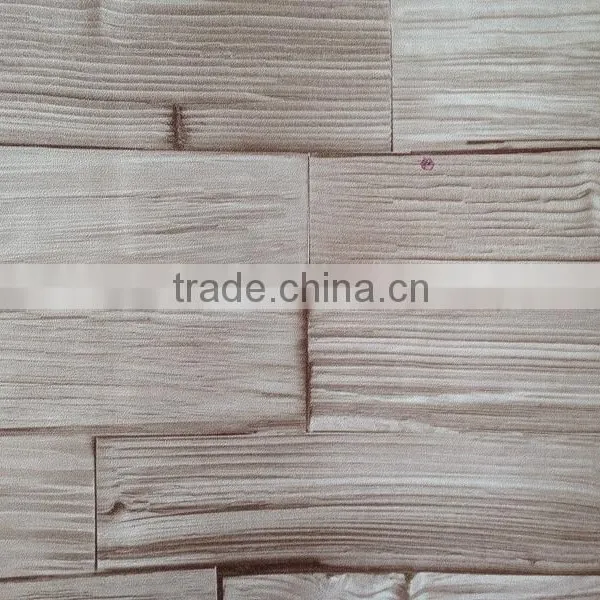 Wooden Paintings Vinyl Wallpaper photo-3