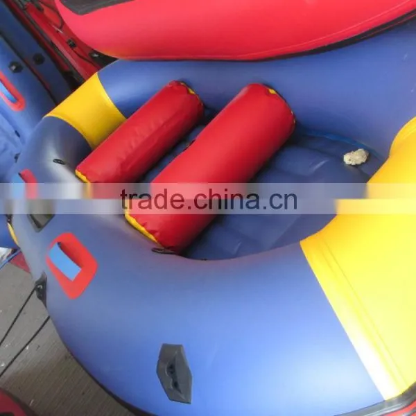 3persons Whitewater Rafting Boat With Inflatable Floor for Drifting, Rescue and Fishing Use photo-5