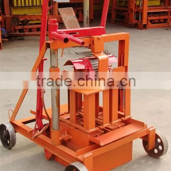 Low Cost Block Making Machine Making QMR2-45,concrete Block Laying Machines photo-3