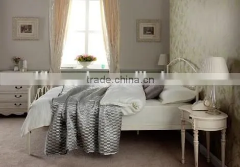 Brushed Silver Plated Bedstead photo-2