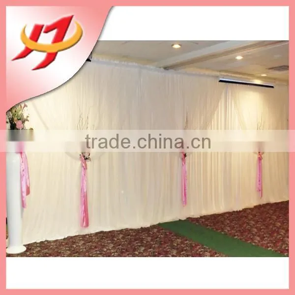 100% Polyester Solid Dyed Duchess Pure Satin Silk Fabric Wedding Decoration photo-3