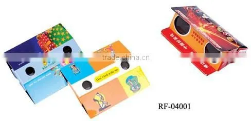 Promotional Logo Printing Foldable Paper Binocular photo-2