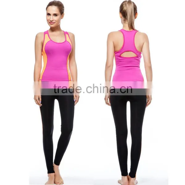 2016 New Design Neoprene Slimming Lady Yoga Bodysuit photo-2