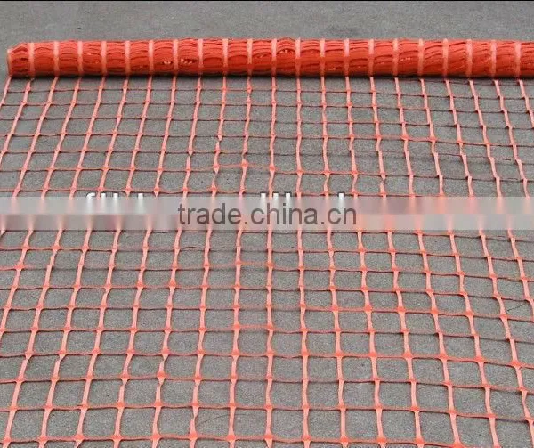 different colors barrier mesh & plastic safety fence