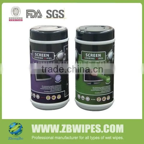 Nonwoven Fabric Screen Cleaning Wipes