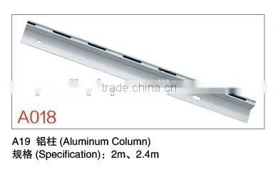 High Quality Aluminum Shelf Column For Display Clothes photo-2