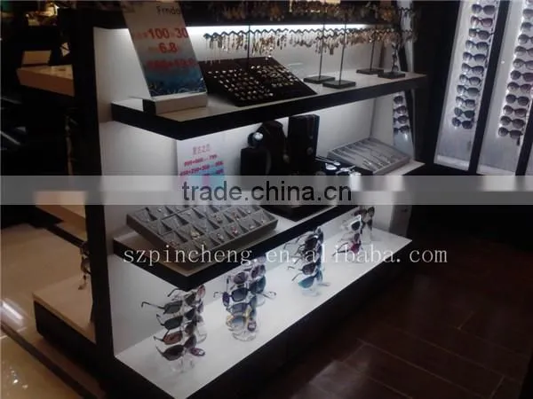 Glass Shop Counter and Optional Display Showcase for Sunglasses Furniture Display photo-3