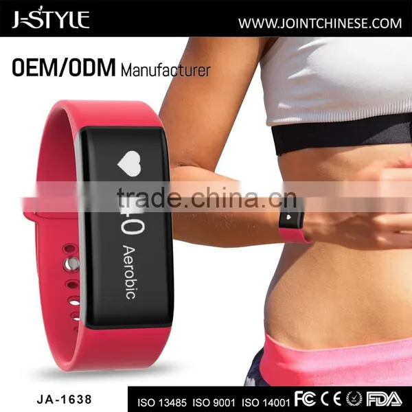 Rechargeable OLED Display 15 Days Memory Activity Tracker Sleep Monitor bluetooth activity tracker