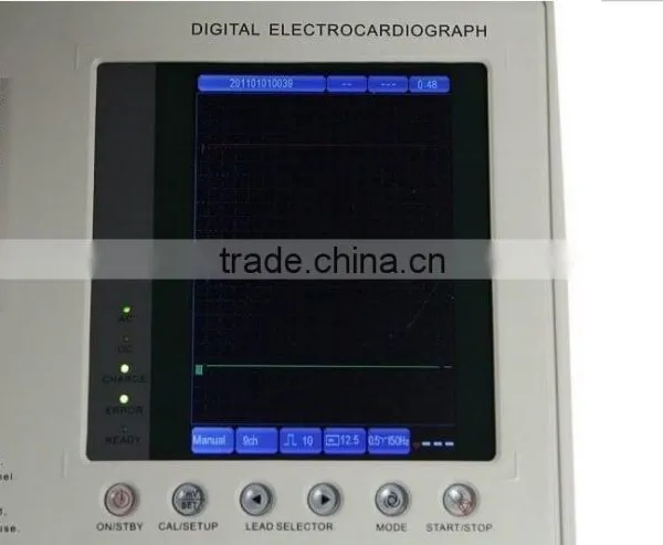 Customized 3 Channel Resting ECG Machine /monitor Electrocardiograph Electrocardiogram EKG-903A3 by CE photo-6