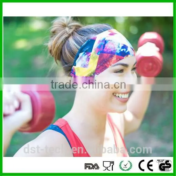 Cutom Printing Cloth Sport Head Band Sweatband photo-2