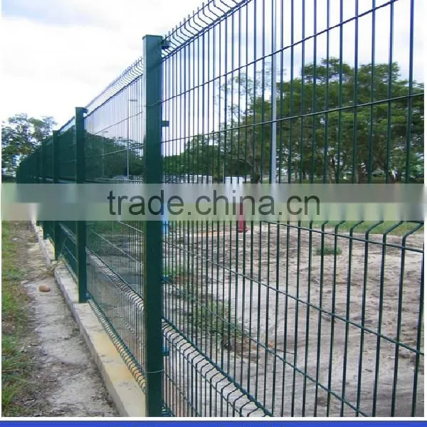Hot Dipped Galvainzed Powder Coated Chain Link Fence Panels photo-5