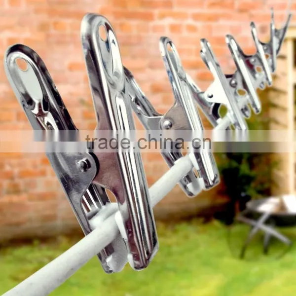 Set of 40 Outdoor Stainless Steel Pegs,hanging Clips photo-3