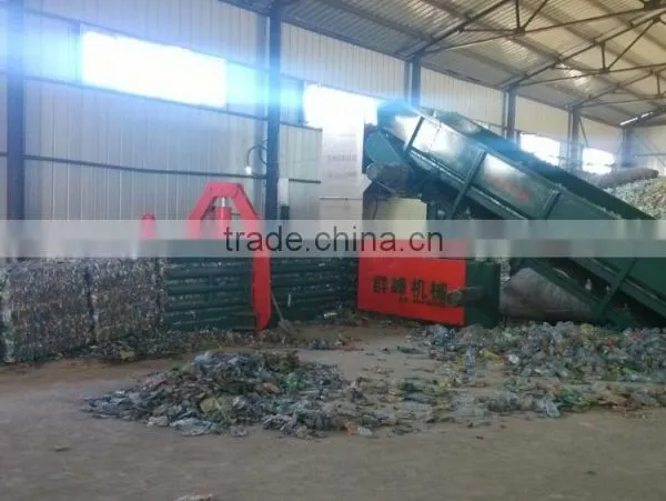 Automatic Hyraulic Scrap Plastic Baler/ PET Bottle Baler/ Plastic Film Baler photo-3