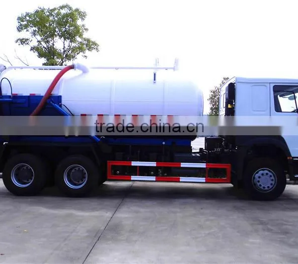 New Condition 20M3 4X2 Sewage Disposal Vehicle With Howo Chassis photo-2