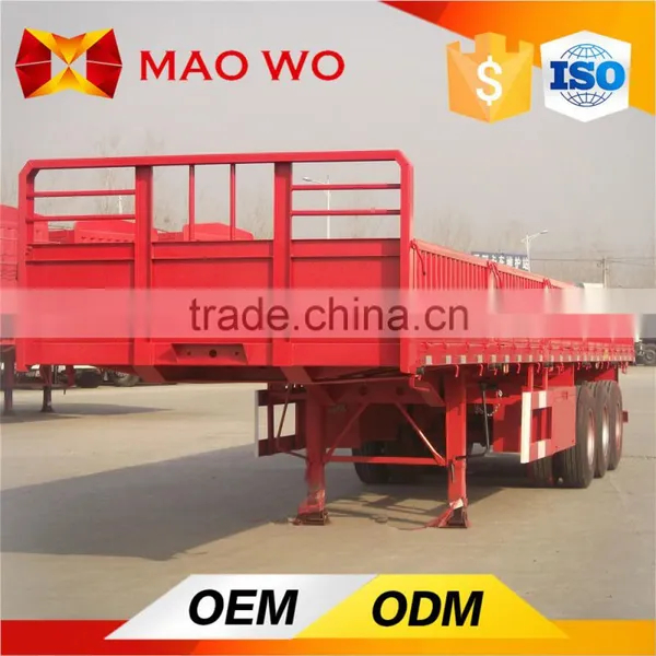 Dongfeng 6x4 4x4 Truck, Bulk Cargo Side Wall Semi Trailer photo-2