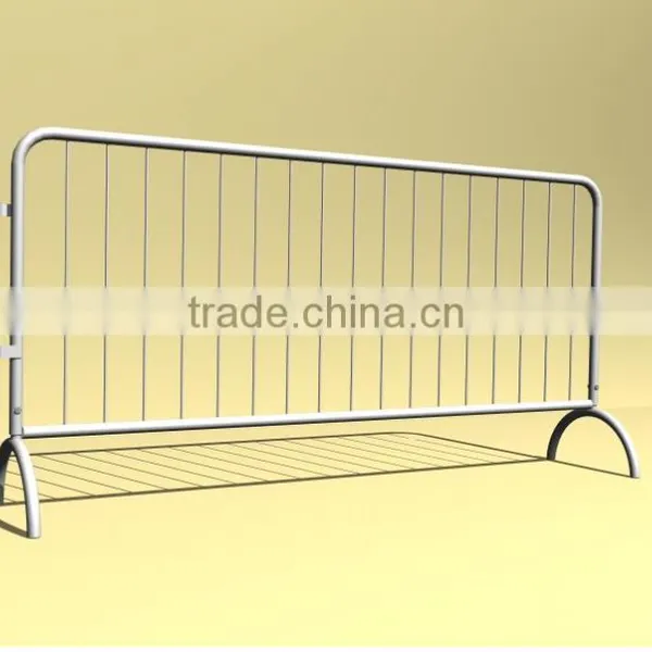 Road Safety Galvanized Steel Mobile Barrier Yellolw Color photo-3
