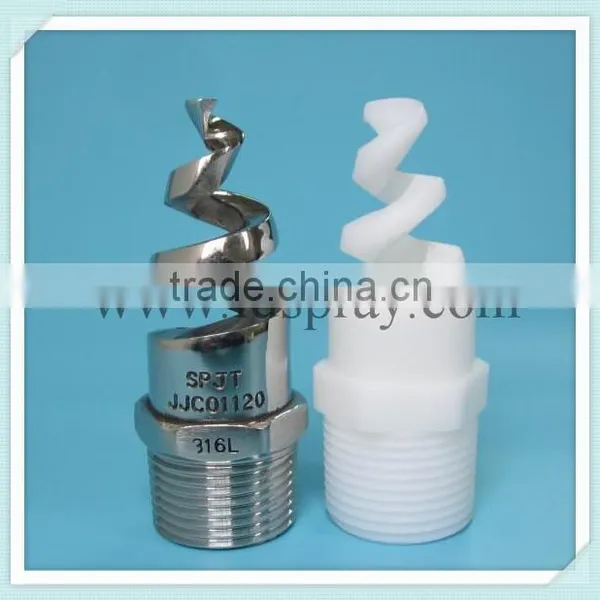 1/4"-4" Male BSPT EBW 3100 B3 SS Stainless Steel Brass /plastic Spiral Nozzle photo-3