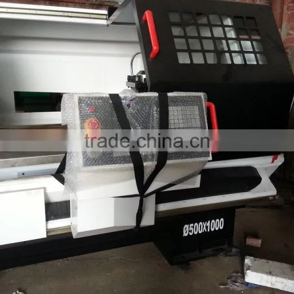 CKD6150A/2000 High Precision Cnc Lathe Machine With Flat Bed photo-5