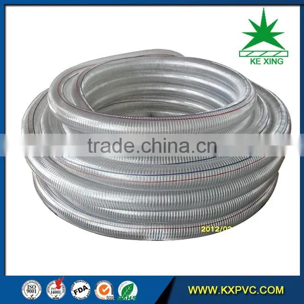 Aging Resisting Pvc Steel Wire Hose 2' photo-4