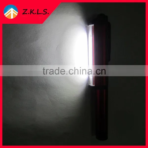 Aluminum Powerful COB Pen Light With Magnet photo-2