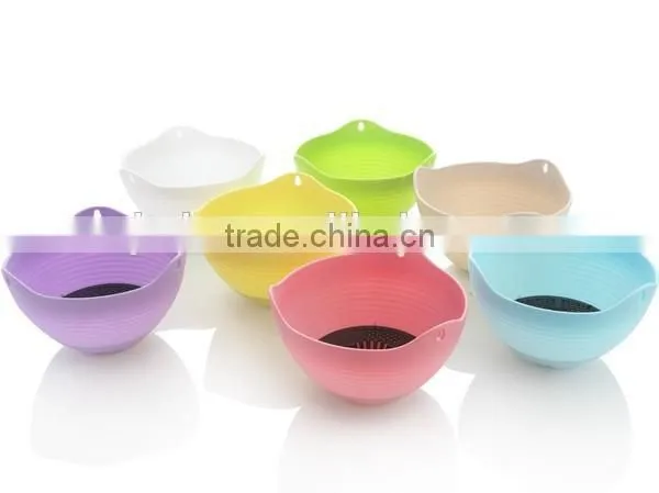Hanging Flower Plant Pot Chain Plastic Planter Holder Indoor Outdoor Basket Gardening photo-2