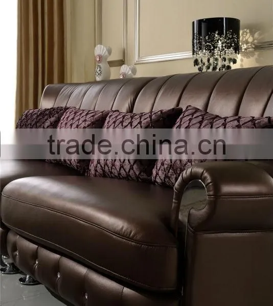 2015 Home Living Room Furniture Leather Sofa photo-5