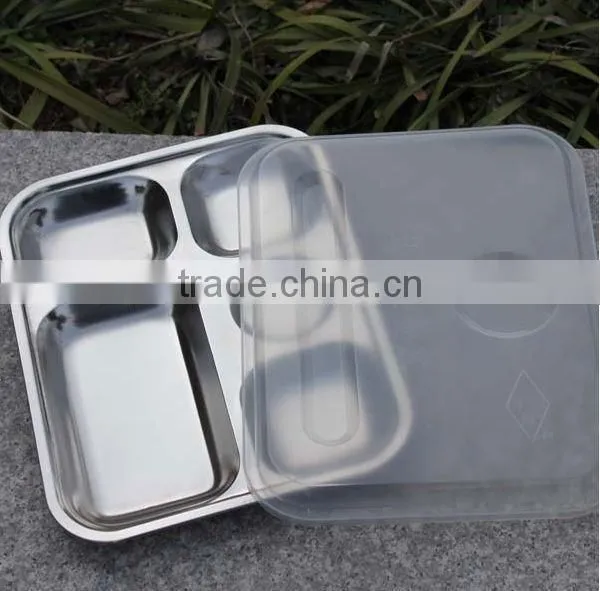 Stainless Steel Fast Food Dinner Plate photo-6