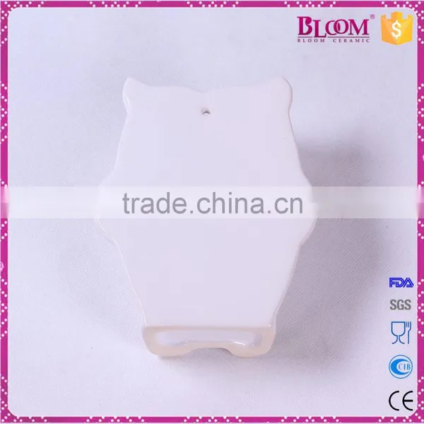 Owl Shape Custom Gift White Ceramic Humidifier for Sale photo-5
