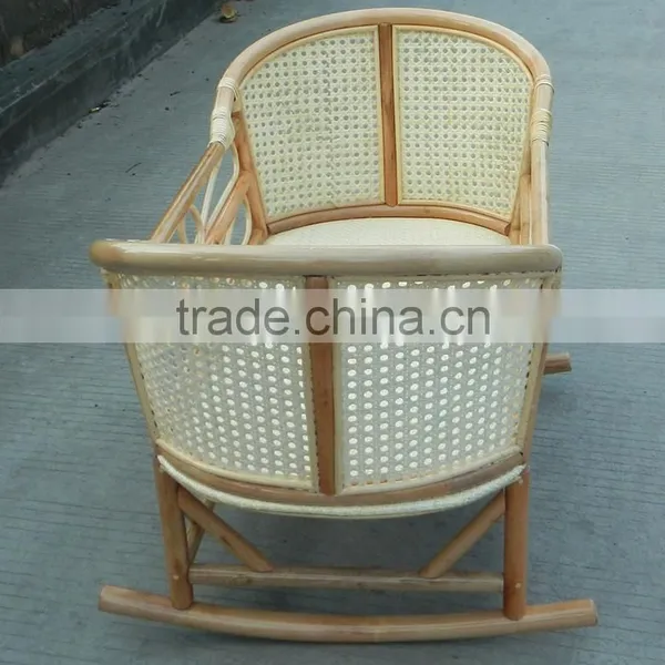 Portable Baby Cradle Crib Baby Swing Bed Made of Rattan for New Born Baby Bed BF09-80000 photo-6