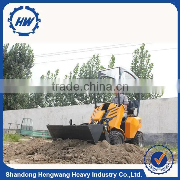 BV Certificate Top Quality 200kg Capacity HWZG200 Mini Front Wheel Loader photo-4